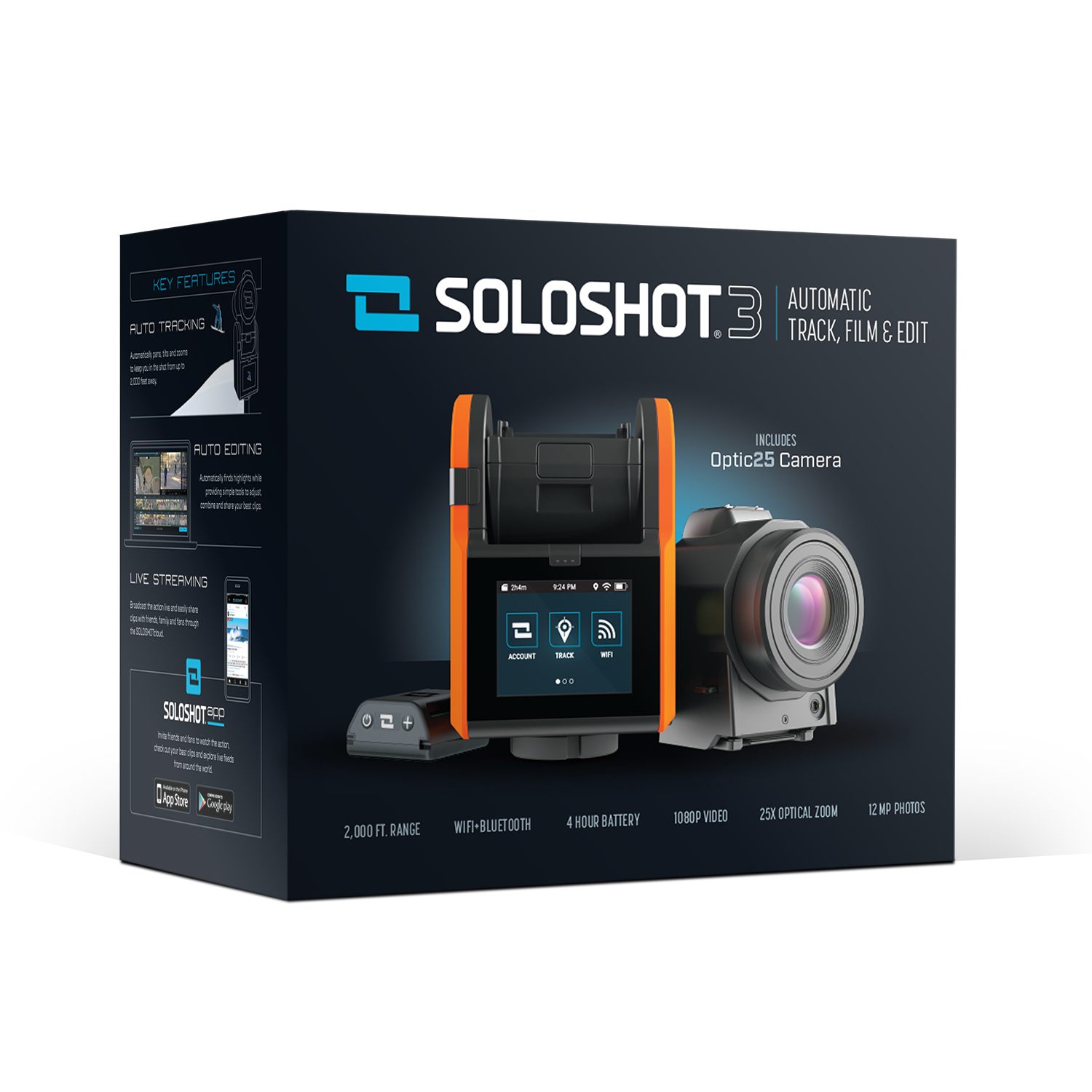 SOLOSHOT3 Optic25 カメラキット - SOLOSHOT3 自動追跡型ロボットカメラマン 日本総代理店公式ウェブサイト - SOLOSHOT JAPAN